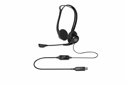 Logitech H960 | Bedraade On-ear Headset USB-A | Zwart