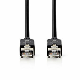 Nedis F/UTP Cat 6 Netwerkkabel | 2 m | Zwart