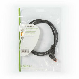 Nedis SF/UTP Cat 6 Netwerkkabel | 1 m | Zwart