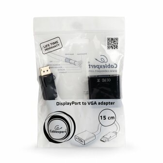 Gembird DisplayPort naar VGA Adapter | Wit