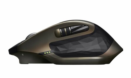 Logitech MX Master | Draadloze Muis | RF-Draadloos + Bluetooth | 1600 DPI | Zwart/Brons