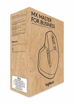 Logitech MX Master | Draadloze Muis | RF-Draadloos + Bluetooth | 1600 DPI | Zwart/Brons