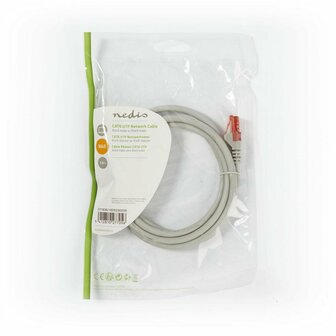 Nedis netwerkkabel | Cat6 | U/UTP (UTP) | 1,5 m | Grijs | CCGP85200GY15