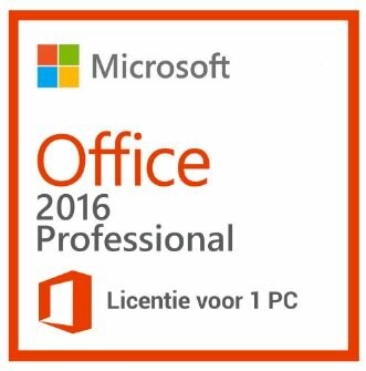 Microsoft Office Professional 2016 oem NL (ESD geen Media)