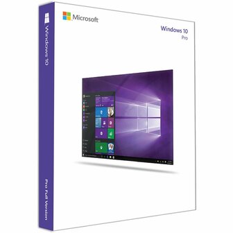 Microsoft Windows 10 Professional 64bits oem NL 1PC (Actie)