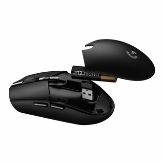 Logitech G305 muis Rechtshandig RF Draadloos Optisch 12000 DPI