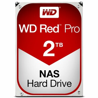 Western Digital Red Pro NAS HDD 3.5&quot; | 2TB SATA III | 7200RPM