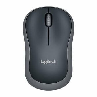 Logitech M185 | Ambidextrous Muis | RF-Draadloos | 4000 DPI | Swift Grey