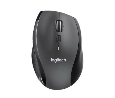 Logitech Marathon M705 | Ambidextrous Draadloze Muis | RF-Draadloos | 1000 DPI | Zwart