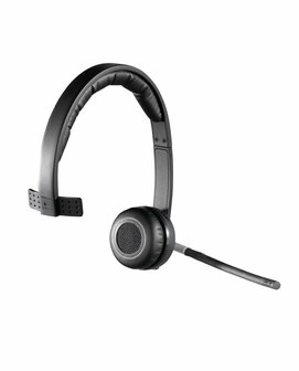 Logitech H820e | Draadloze Mono On-Ear Headset | Zwart