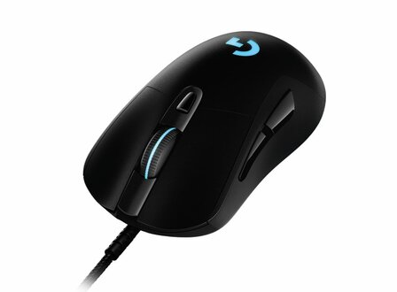 Logitech G403 Hero | Bedrade Gaming Muis | USB-A | 25.600 DPI | Zwart | RGB