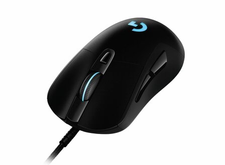 Logitech G403 Hero | Bedrade Gaming Muis | USB-A | 25.600 DPI | Zwart | RGB