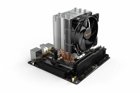 be quiet! Pure Rock Slim 2 | 130W TDP | 155mm Hoogte | 92mm Fan | CPU Luchtkoeler