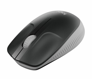 Logitech M190 | Ambidextrous Draadloze Muis | RF-Draadloos | 1000 DPI | Grijs