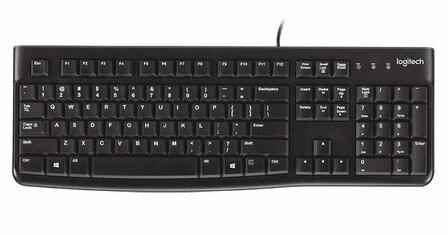 Logitech Keyboard K120 Business Retail / zwart