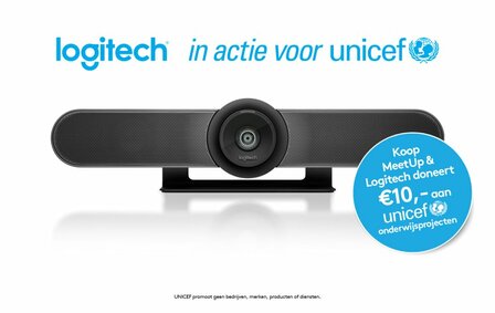 Logitech MeetUp Zwart 3840 x 2160 Pixels 30 fps