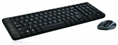 Logitech MK220 toetsenbord RF Draadloos QWERTY US EER Zwart