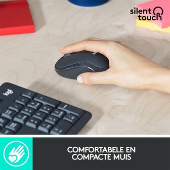 Logitech MK295 Silent | Draadloze Muis en Toetsenbordcombo | QWERTY