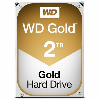 Western Digital Gold HDD 3.5&quot; | 2TB SATA III | 7200RPM