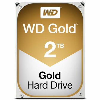 Western Digital Gold HDD 3.5&quot; | 2TB SATA III | 7200RPM