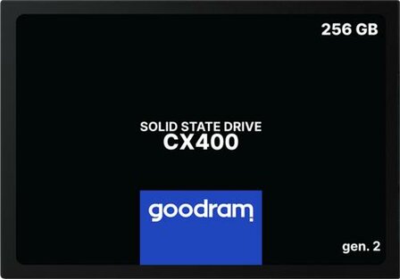 Goodram CX400 | 256GB SATA SSD | 2.5&#039;&#039; | 550MB/s