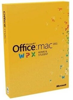 Microsoft Office voor MAC Thuisgebruik &amp; Studenten 2011 1-PC