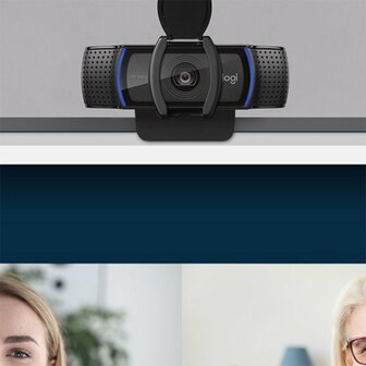 Logitech C920s PRO | 1080p 30FPS USB Webcam met Microfoon