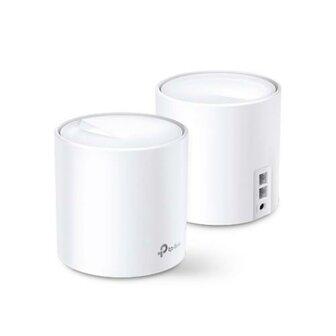 TP-LINK Deco X20 (2-pack) draadloze router Gigabit Ethernet Dual-band (2.4 GHz / 5 GHz) Wit