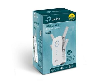 TP-LINK RE650 Netwerkzender Wit 10, 100, 1000 Mbit/s