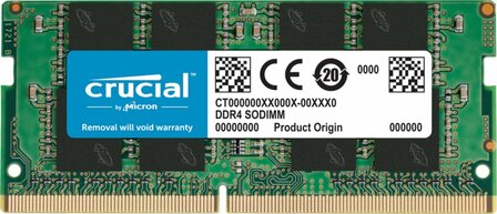 Crucial CT8G4SFRA32A geheugenmodule 8 GB 1 x 8 GB DDR4 3200 MHz