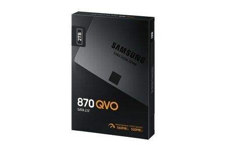 Samsung 870 QVO - 2.5 inch Interne SSD - 2TB