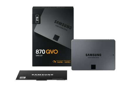 Samsung 870 QVO - 2.5 inch Interne SSD - 2TB