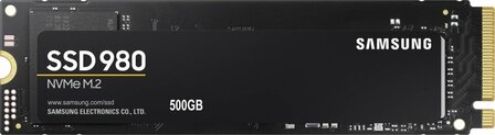 Samsung 980 | 500GB NVMe SSD | M.2 | Gen3 | 3.100MB/s