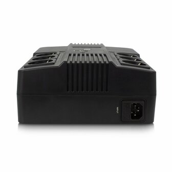 ACT AC2300 Line-Interactive UPS | 600 VA | 6 Stopcontacten (3 op Accu) | AVR Spanningstabilisatie | Netspanningsbeveiliging