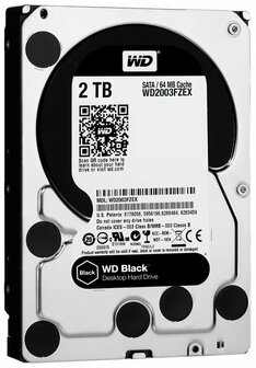 Western Digital Black Performance HDD 3.5&quot; | 2TB SATA III | 7200RPM