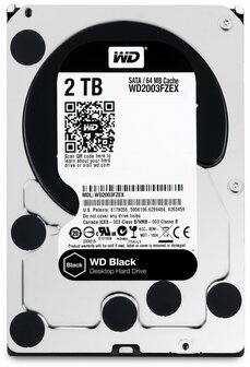 Western Digital Black 3.5&quot; 2000 GB SATA III
