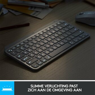 Logitech MX Keys Mini | Minimalist Wireless Illuminated Keyboard