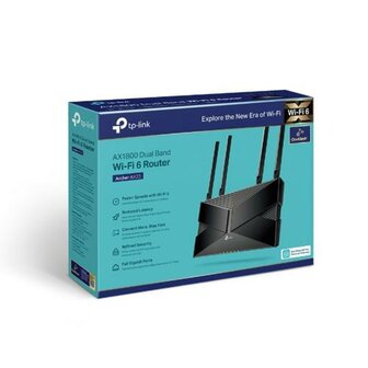 TP-LINK ARCHER AX23 draadloze router Gigabit Ethernet Dual-band (2.4 GHz / 5 GHz) 5G Zwart