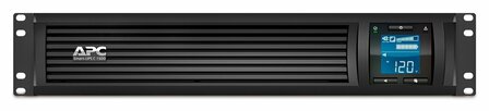 APC Smart-UPS C SMC1500I-2UC | 1500 VA / 900 W | 2U Rackmount | 4x IEC C13 Stopcontacten | Zuivere Sinusgolf | AVR Spanningsregeling | LCD-scherm | SmartConnect