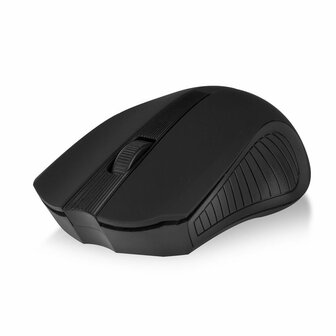 ACT AC5105 | Ambidextrous Draadloze Muis | RF-Draadloos | 1600 DPI | Zwart