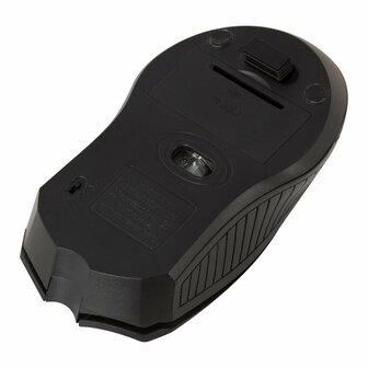 ACT AC5105 | Ambidextrous Draadloze Muis | RF-Draadloos | 1600 DPI | Zwart