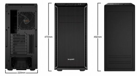 be quiet! Pure Base 600 | Midi Tower Case | Zilver/Zwart