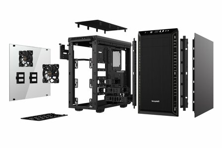 be quiet! Pure Base 600 Window | Midi Tower Case | Zwart