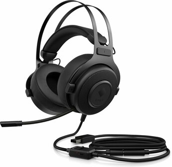 HP Omen Blast | Bedraade Over-ear Gaming Headset 3.5mm Connector | Zwart