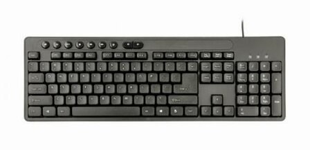 Gembird KBS-UM-04 | Bedrade Muis en Toetsenbordcombo | QWERTY