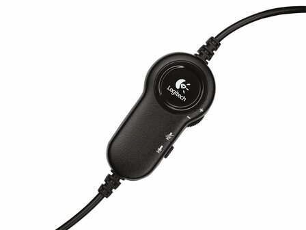 Logitech Stereo Headset voor meerdere apparaten met bediening op de draad