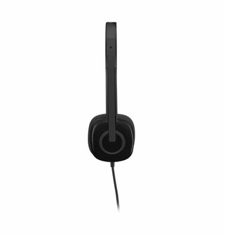 Logitech Stereo Headset voor meerdere apparaten met bediening op de draad