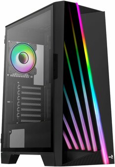 CASE Aerocool Mirage / MicroATX / Mini-ITX / 1 X FAN / 1 X USB 3.2 RGB