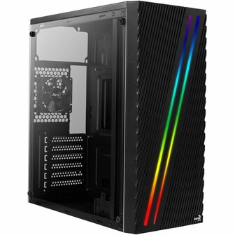 CASE Aerocool Streak MicroATX/Mini-ITX 2xUSB2.0 1XUSB3.2 RGB