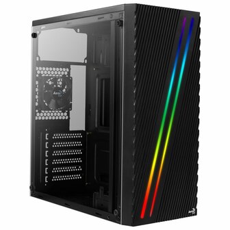 CASE Aerocool Streak MicroATX/Mini-ITX 2xUSB2.0 1XUSB3.2 RGB